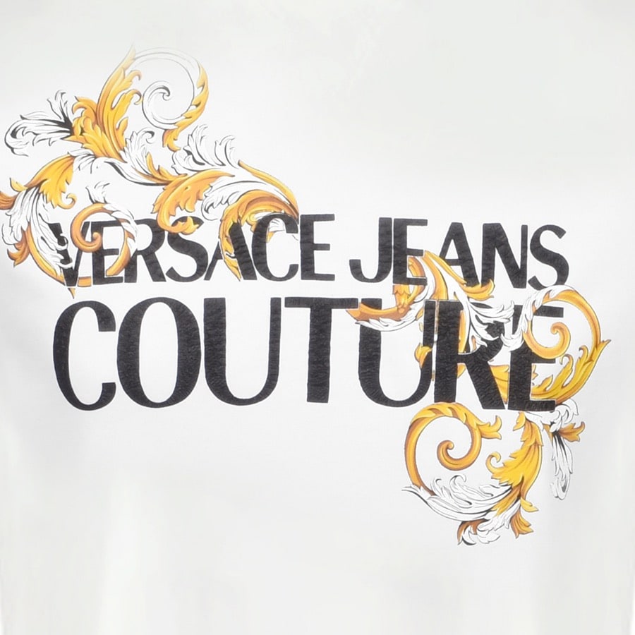 Alternative Image for ProductVersace Jeans Couture Logo Sweatshirt White3